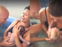Video, ktoré obletelo svet: Domáci pôrod do vody po boku partnera domáci pôrod