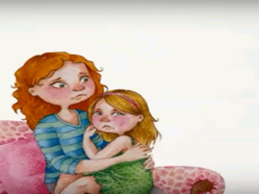 Krásne video: Mamy sú tu vždy pre svoje deti kreslený obrázok